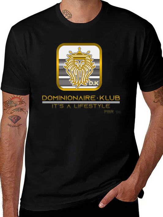 Dominionaire Klub Lifestyle Black T-Shirt