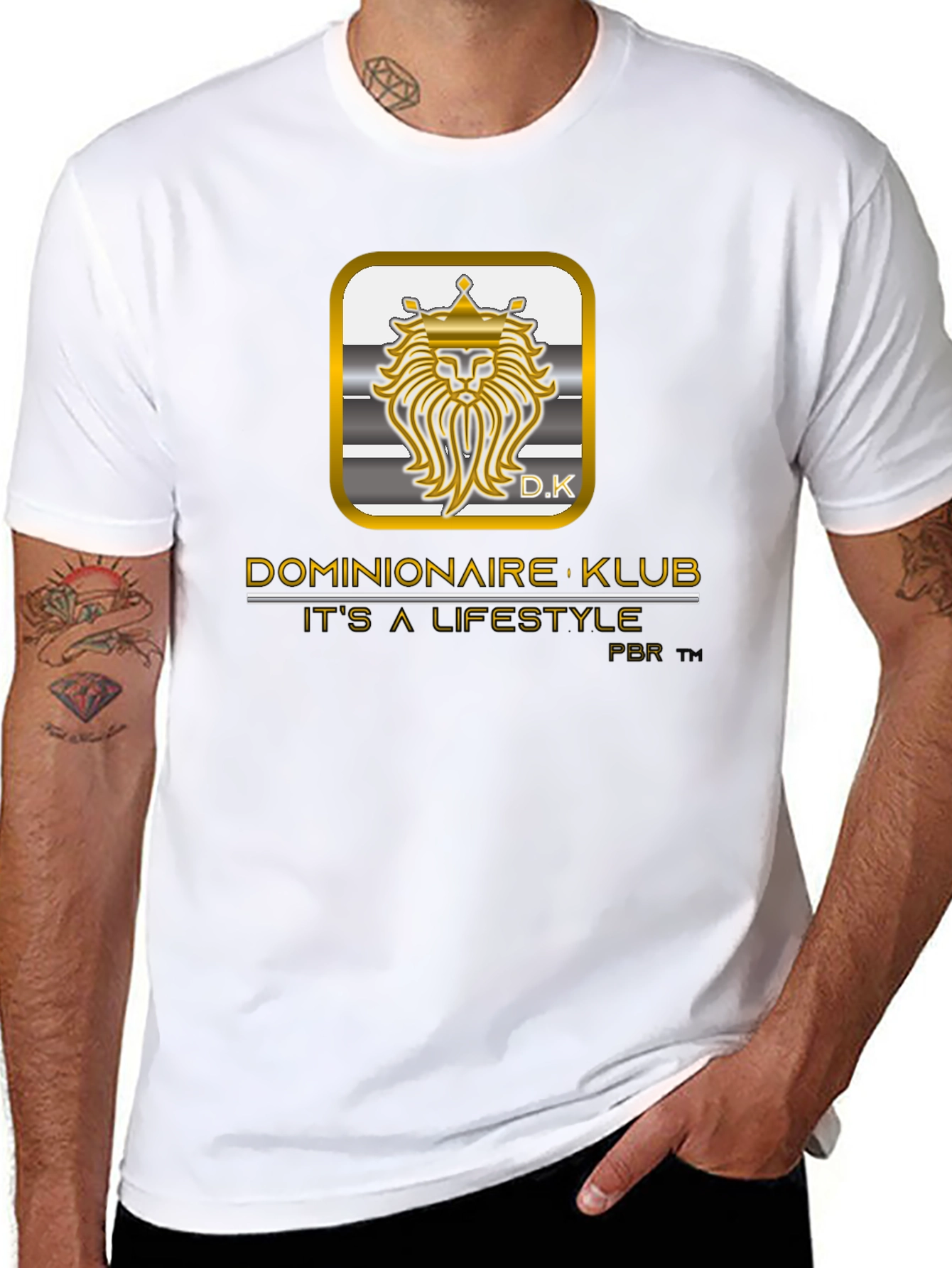 Dominionaire Klub Lifestyle Black T-Shirt