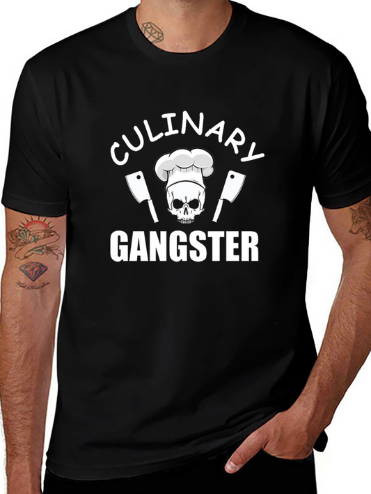 Culinary Gangster Graphic Tee - Black