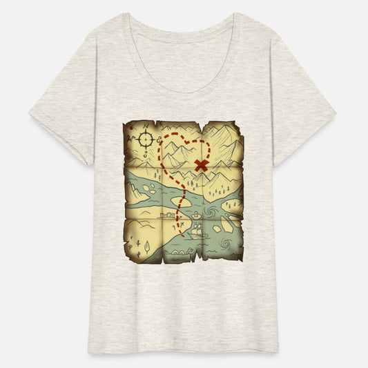 <3 treasure map (Valentine's day gift)