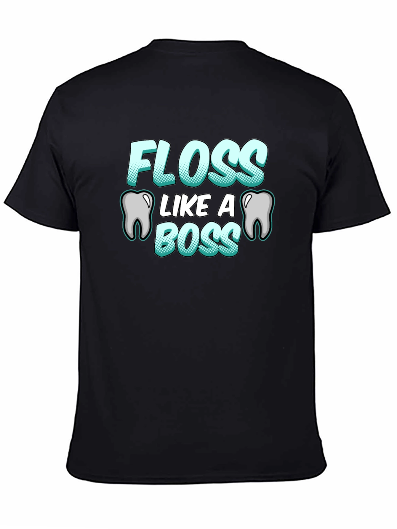 Floss Like A Boss T-Shirt Funny Dental Hygiene Tee