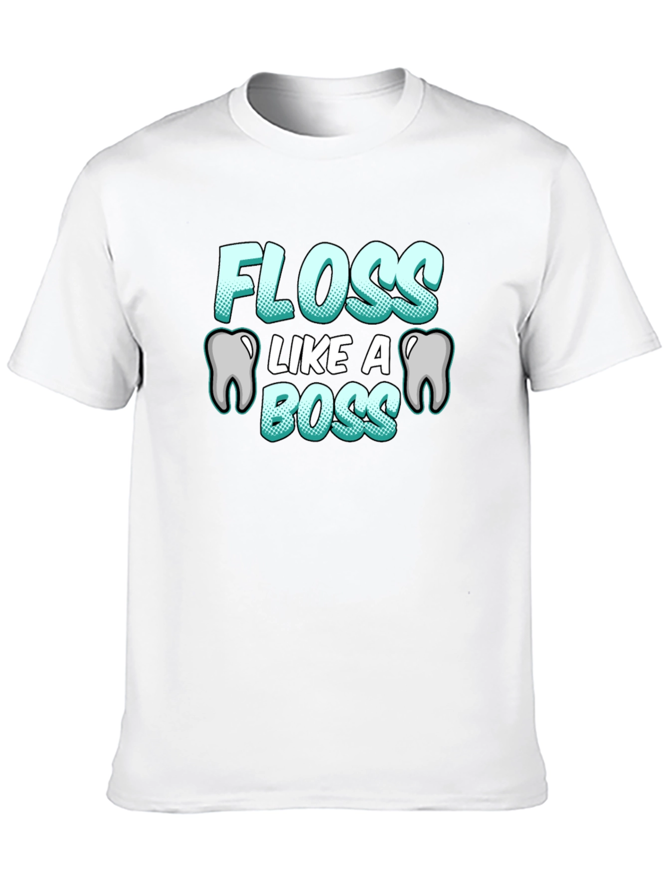 Floss Like A Boss T-Shirt Funny Dental Hygiene Tee