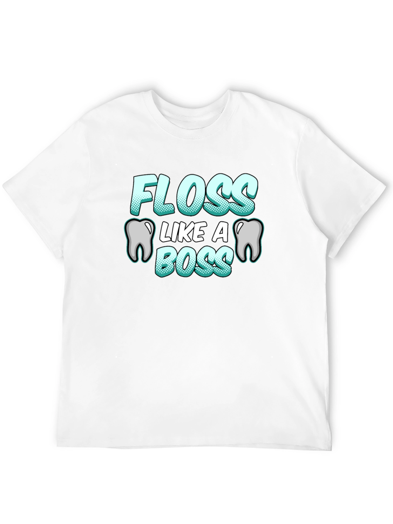 Floss Like A Boss T-Shirt Funny Dental Hygiene Tee