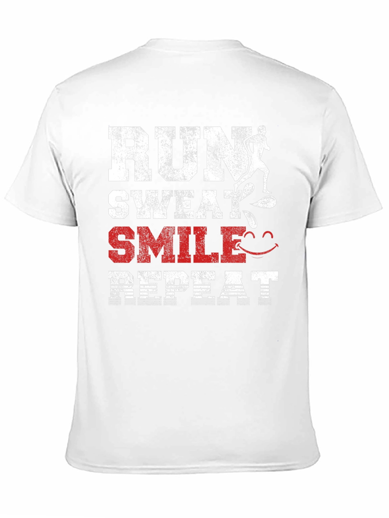 Run Sweat Smile Repeat Graphic T-Shirt