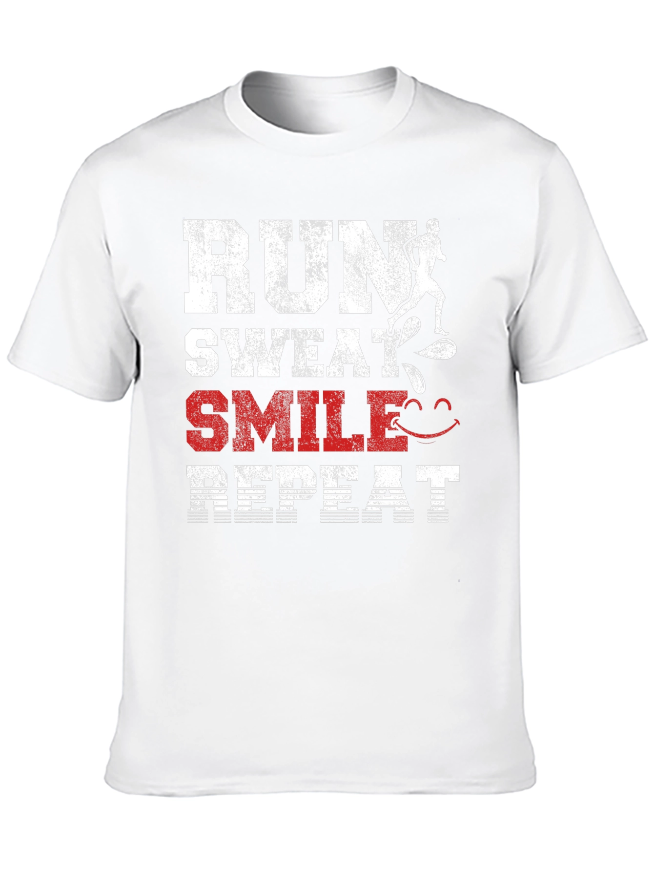 Run Sweat Smile Repeat Graphic T-Shirt