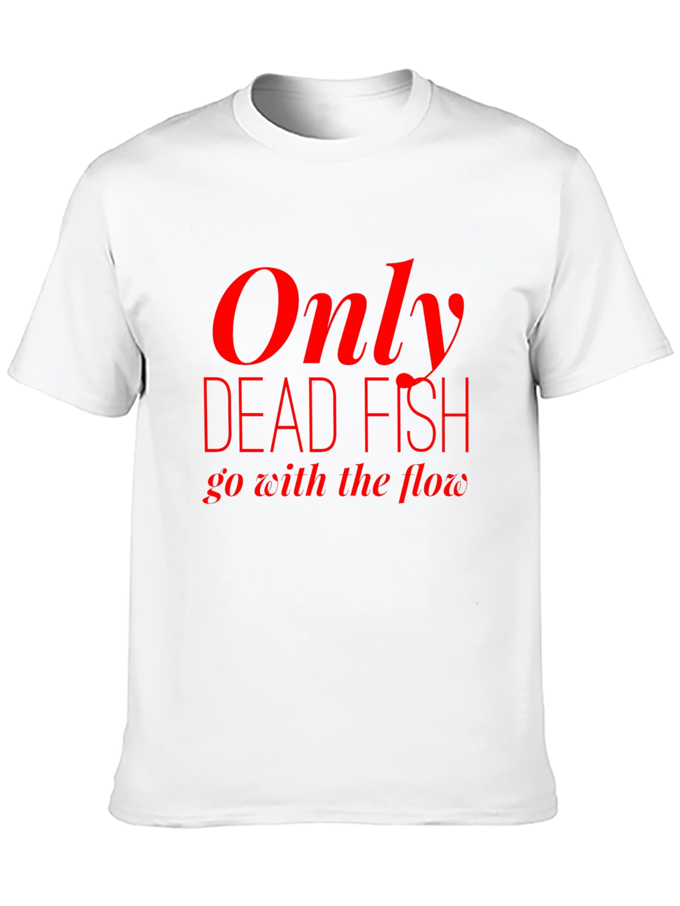 Only Dead Fish Black Graphic T-Shirt