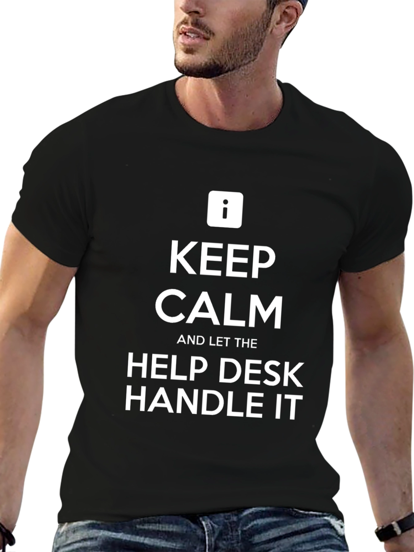Keep Calm Help Desk T-Shirt