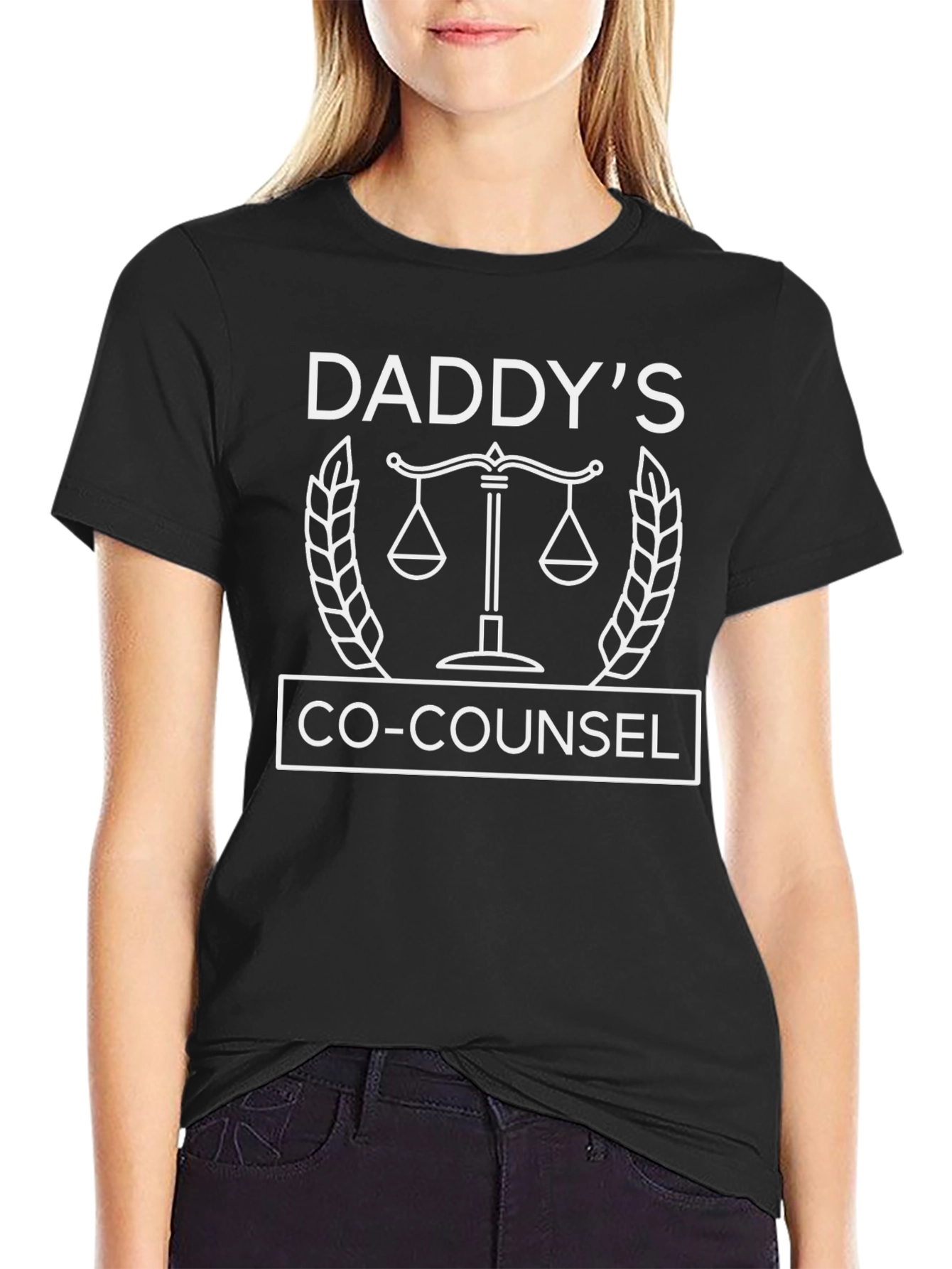 Daddys Co-Counsel T-Shirt - Legal Humor Tee