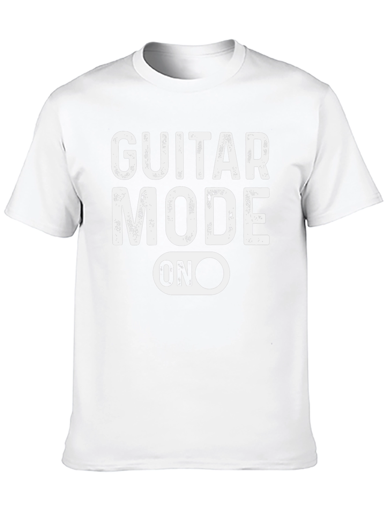 Guitar Mode On Black Graphic Tee