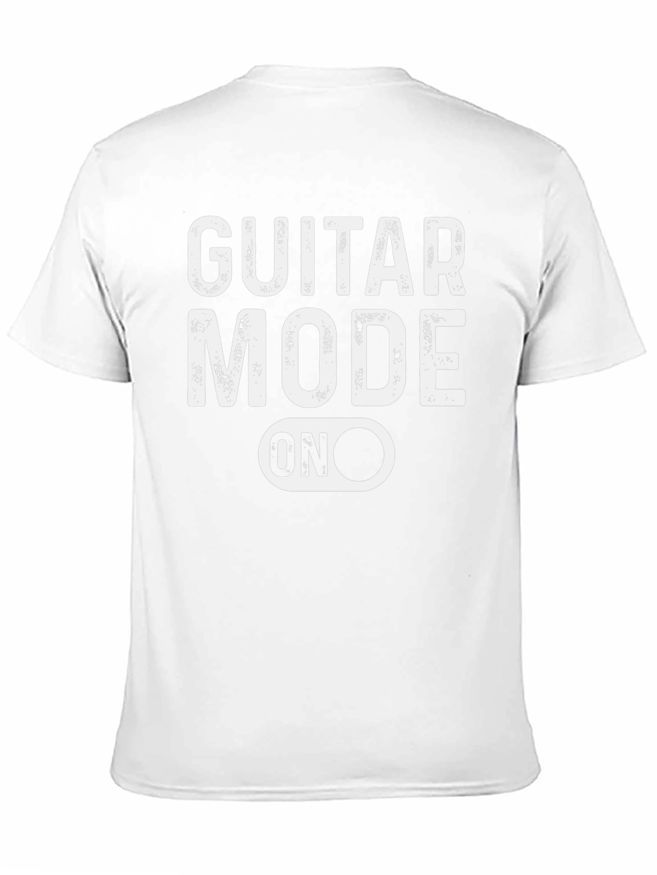 Guitar Mode On Black Graphic Tee