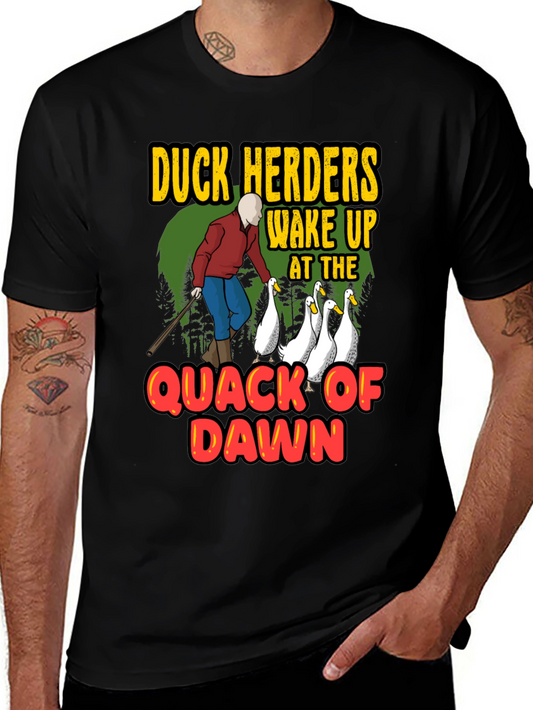 Duck Herders T-Shirt - Quack of Dawn