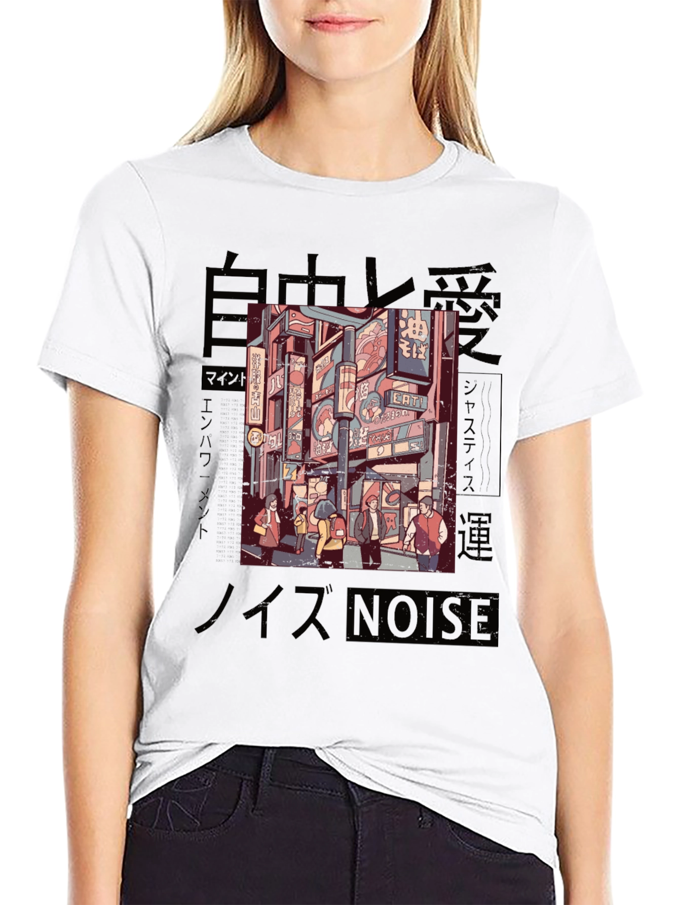 Japanese Streetwear Graphic Tee