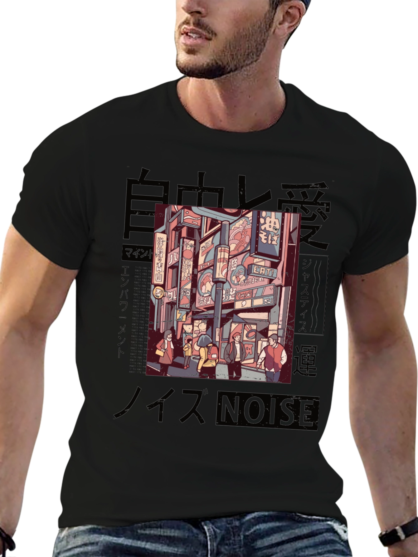 Japanese Streetwear Graphic Tee