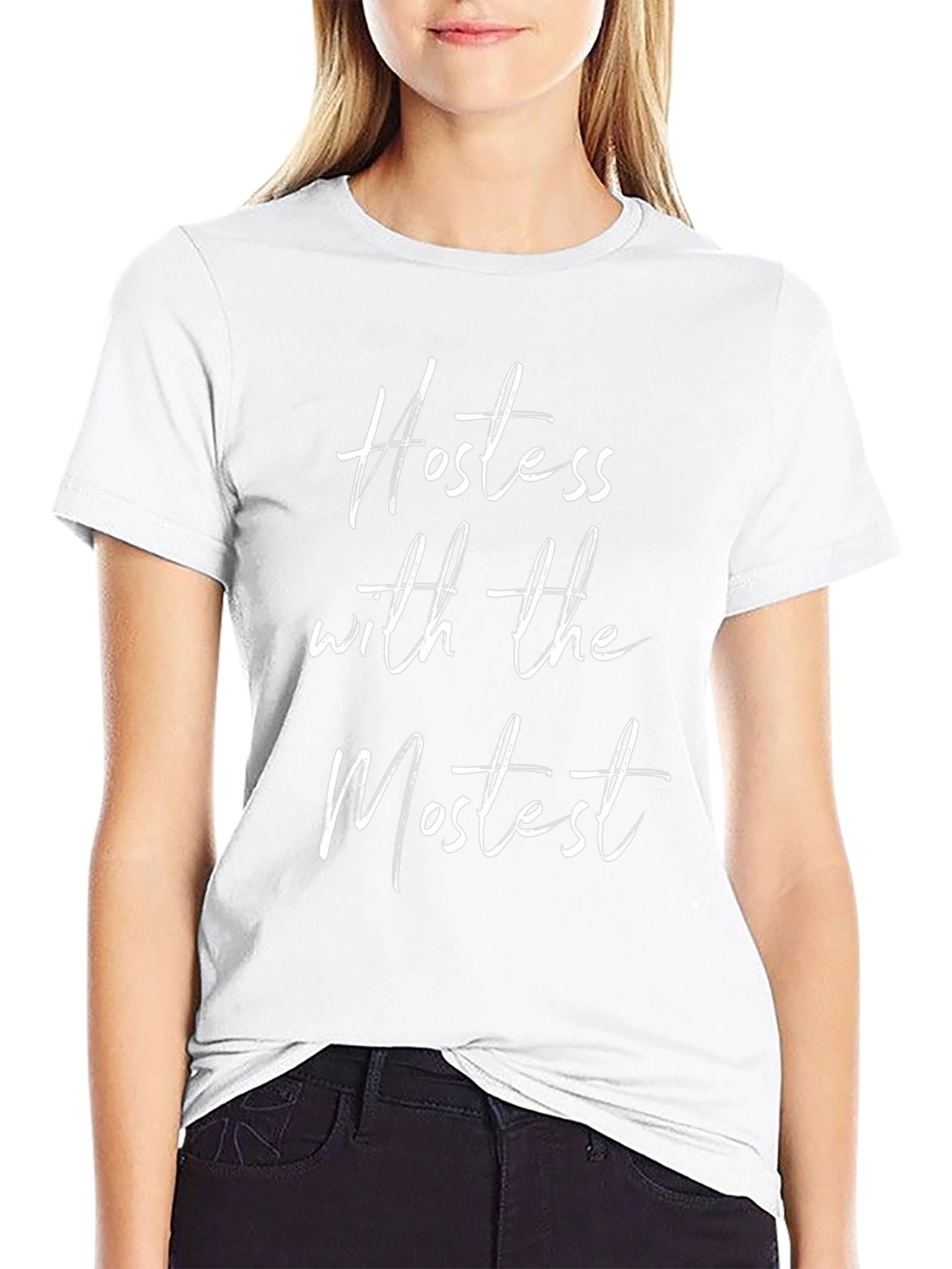Hostess with the Mostest Black T-Shirt