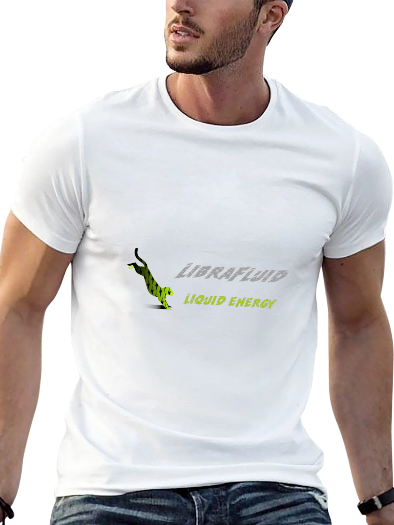 Librafluid Liquid Energy Black T-Shirt