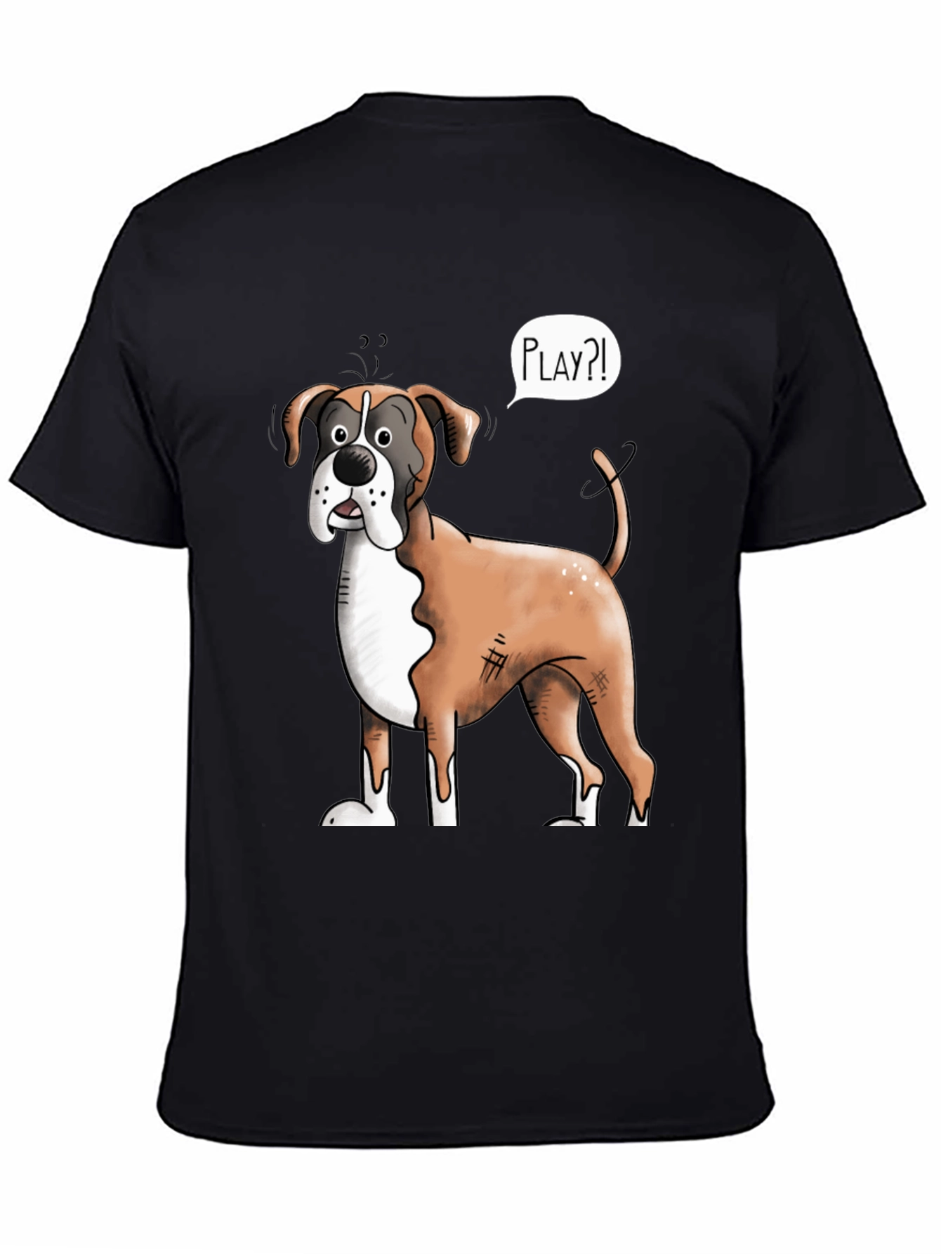 Funny Boxer Dog Play?! T-Shirt