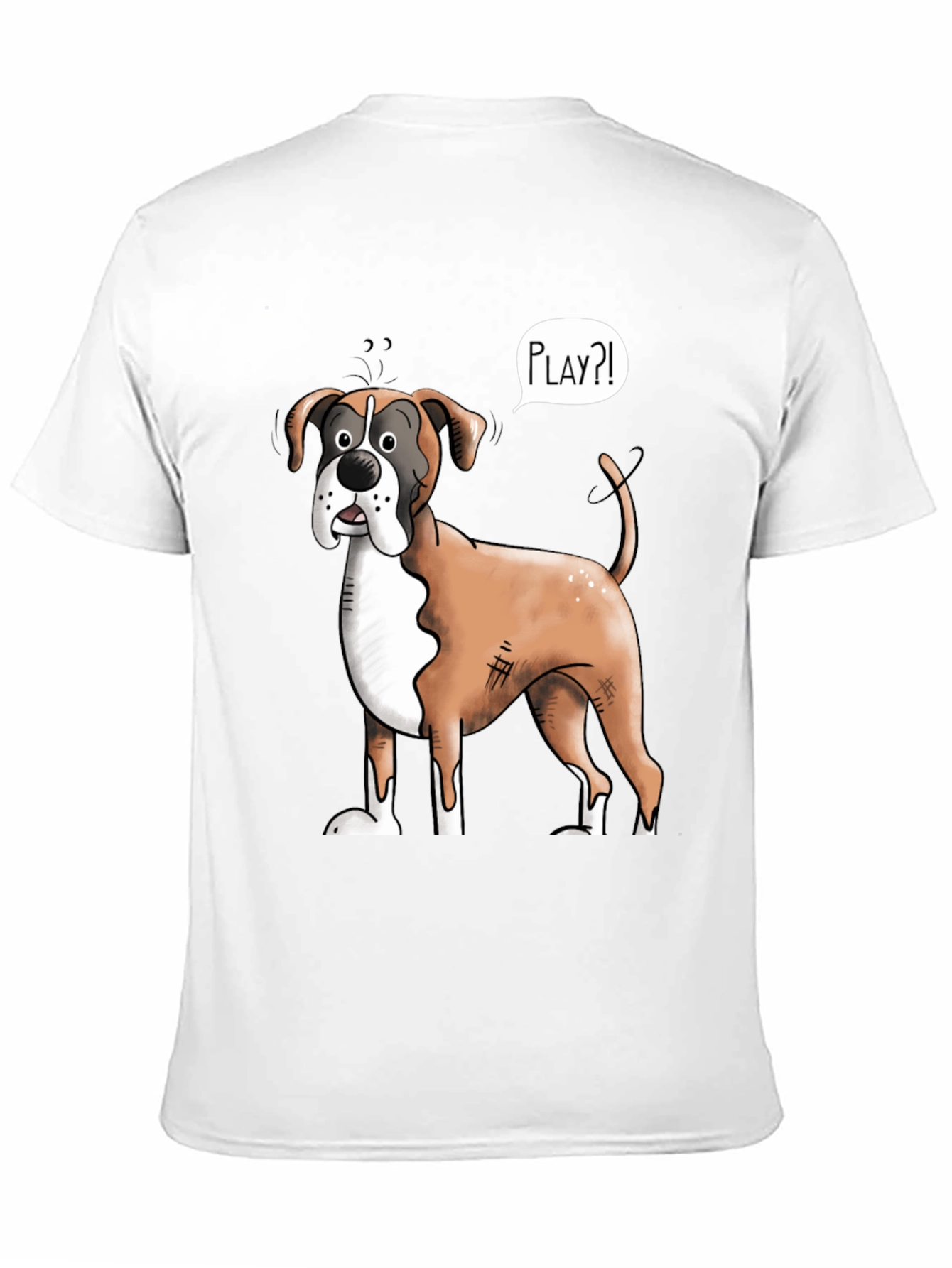 Funny Boxer Dog Play?! T-Shirt