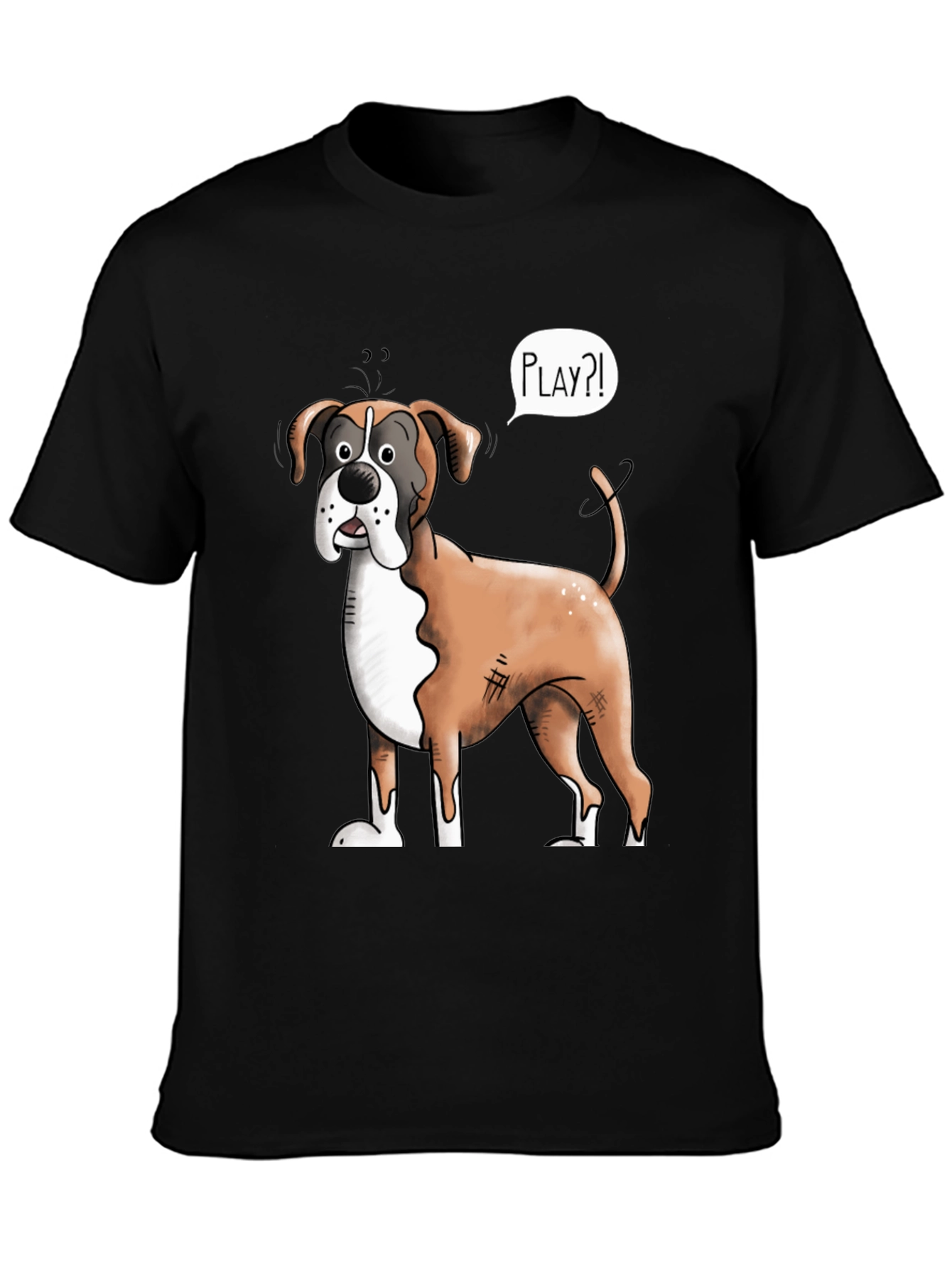 Funny Boxer Dog Play?! T-Shirt