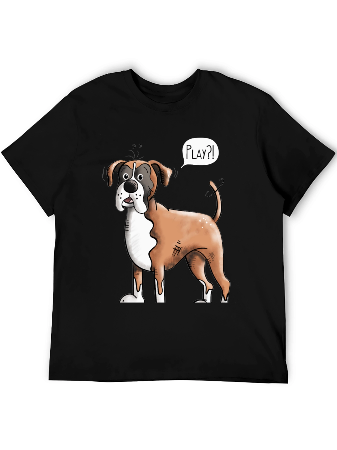 Funny Boxer Dog Play?! T-Shirt