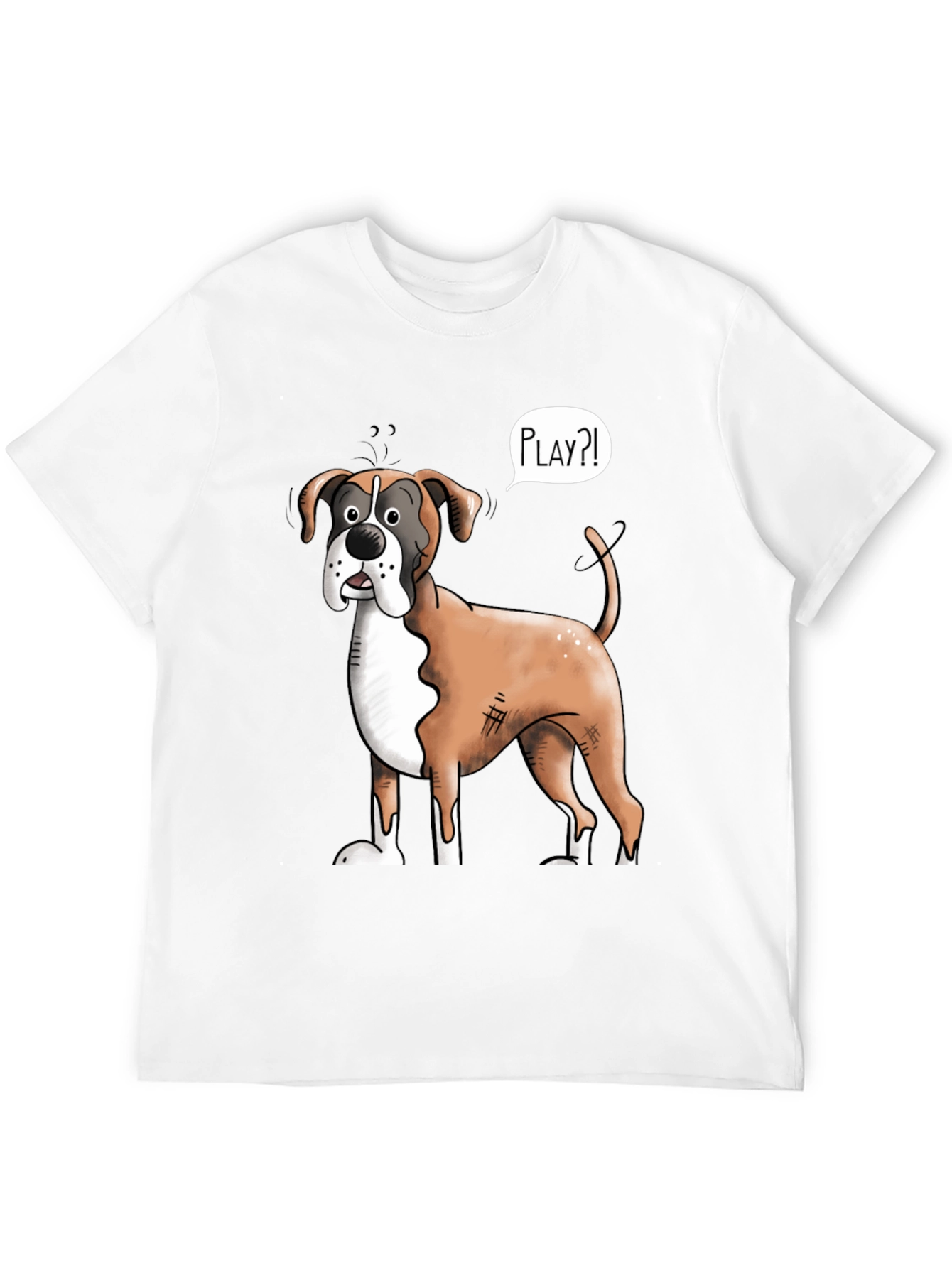 Funny Boxer Dog Play?! T-Shirt