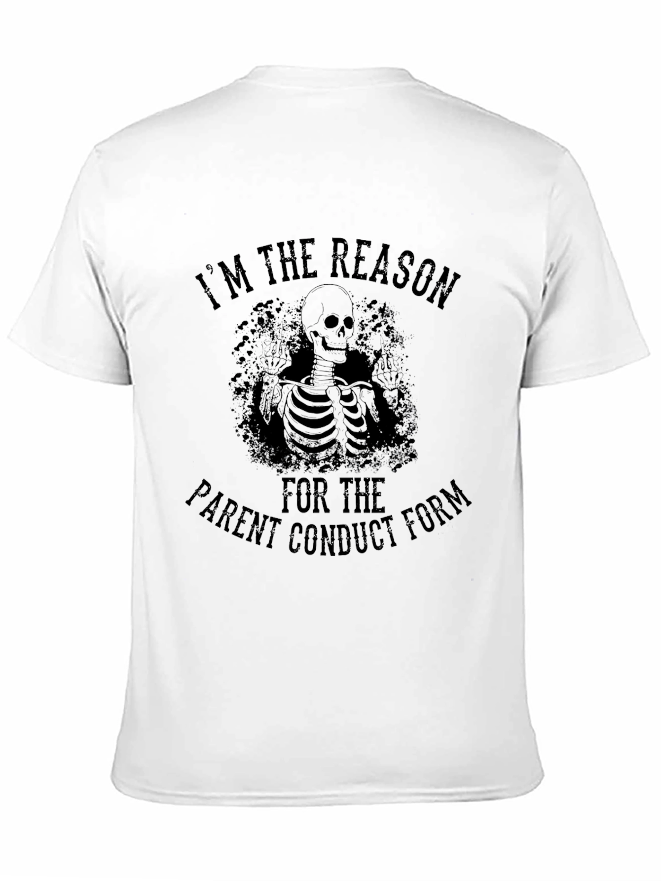 Im the Reason Skeleton Graphic Tee