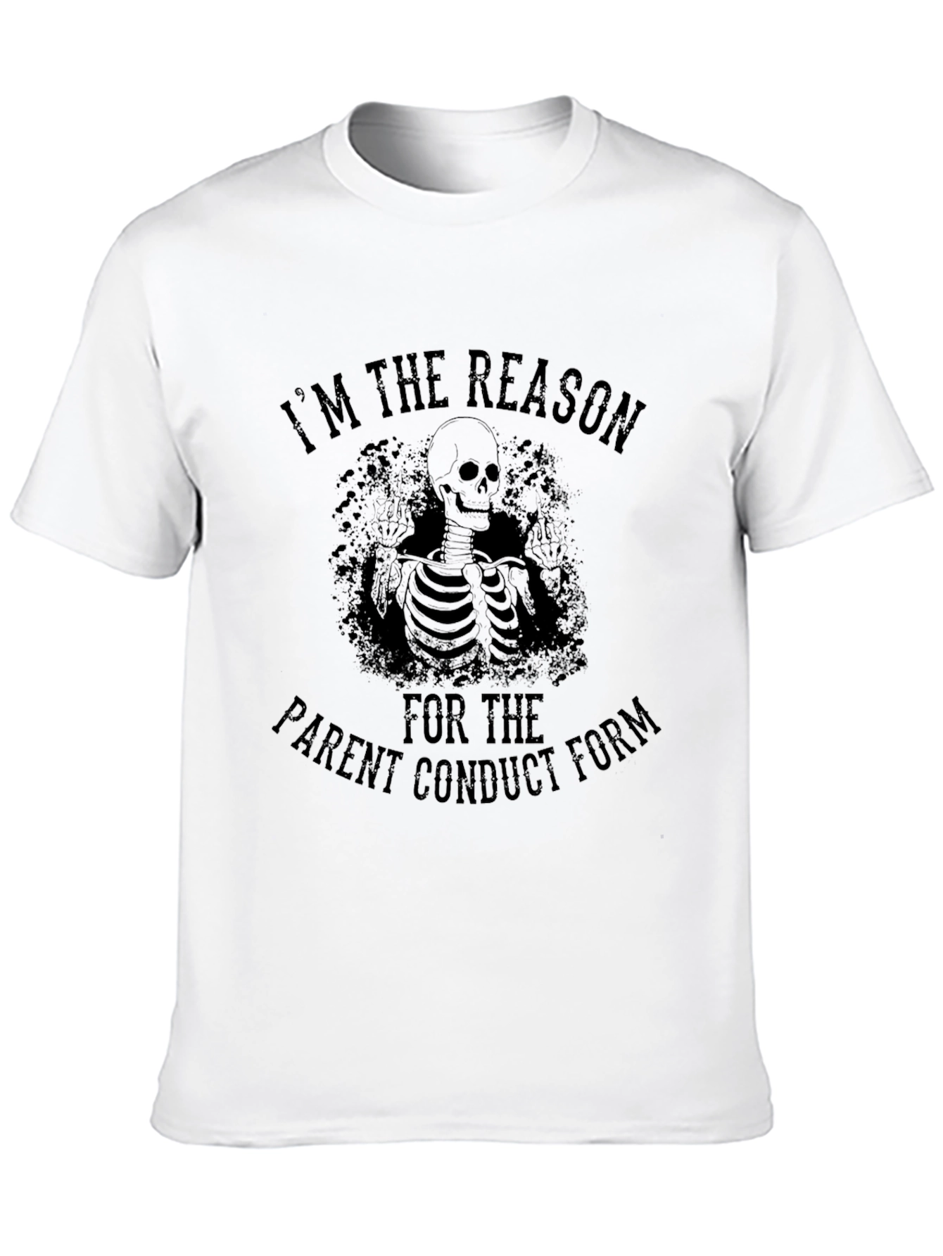 Im the Reason Skeleton Graphic Tee