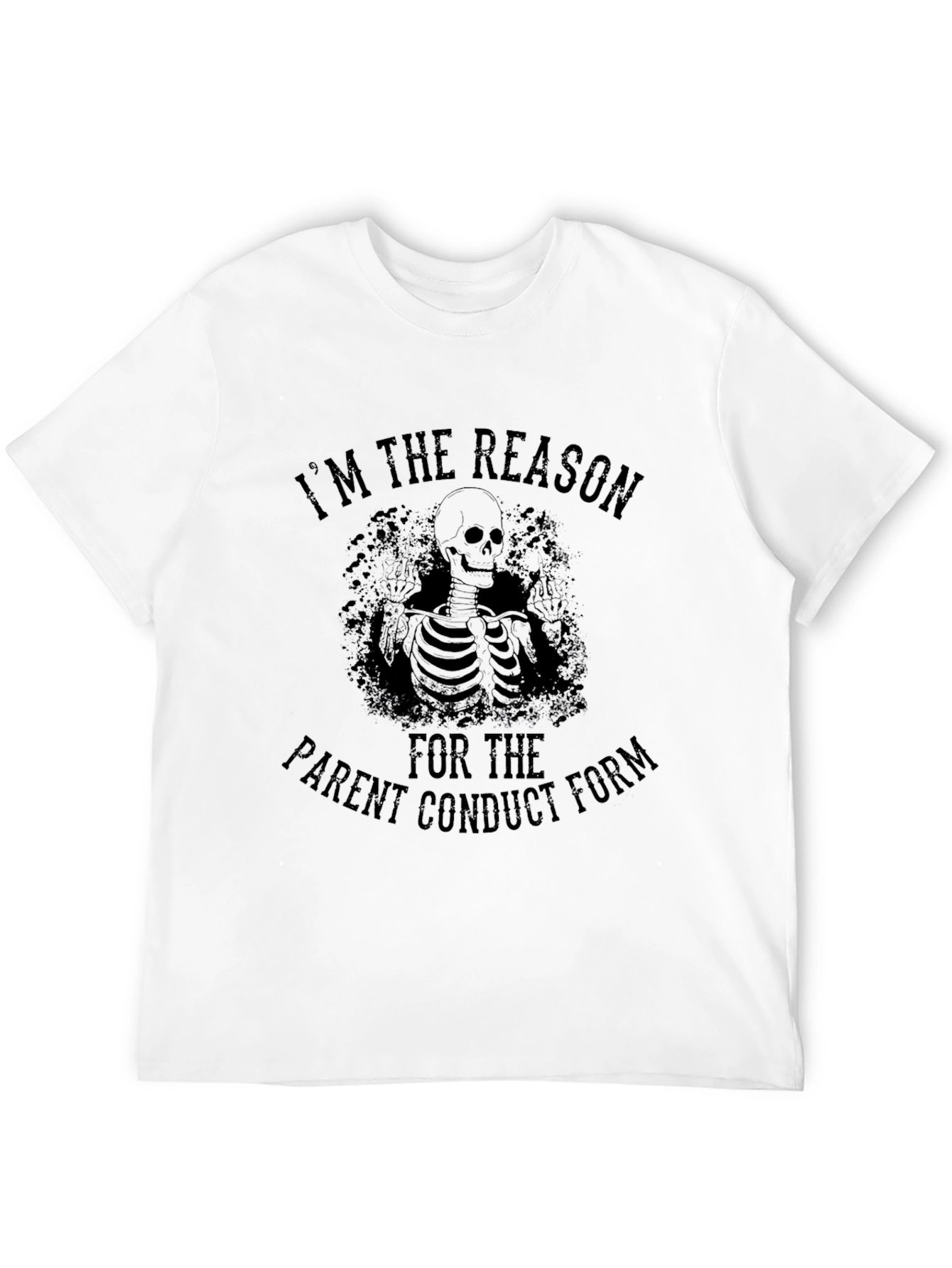 Im the Reason Skeleton Graphic Tee