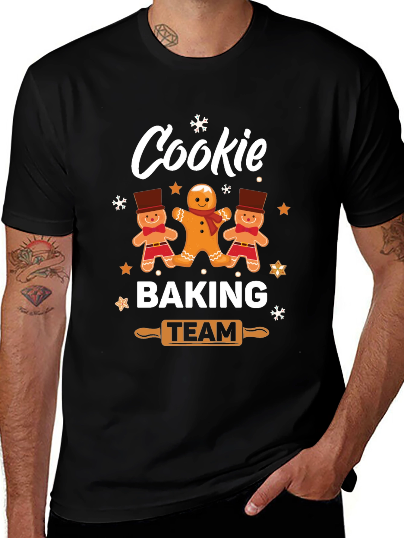 Cookie Baking Team Christmas Holiday T-Shirt