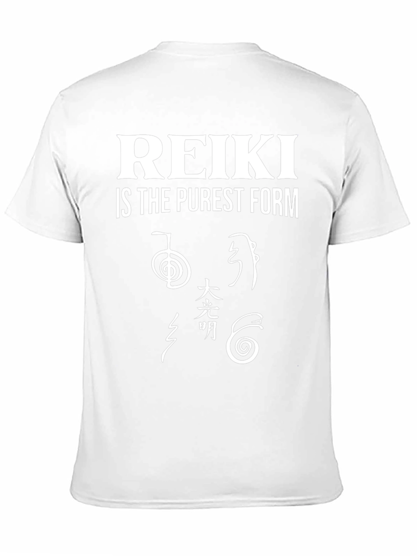 Reiki Is The Purest Form Black Graphic Tee
