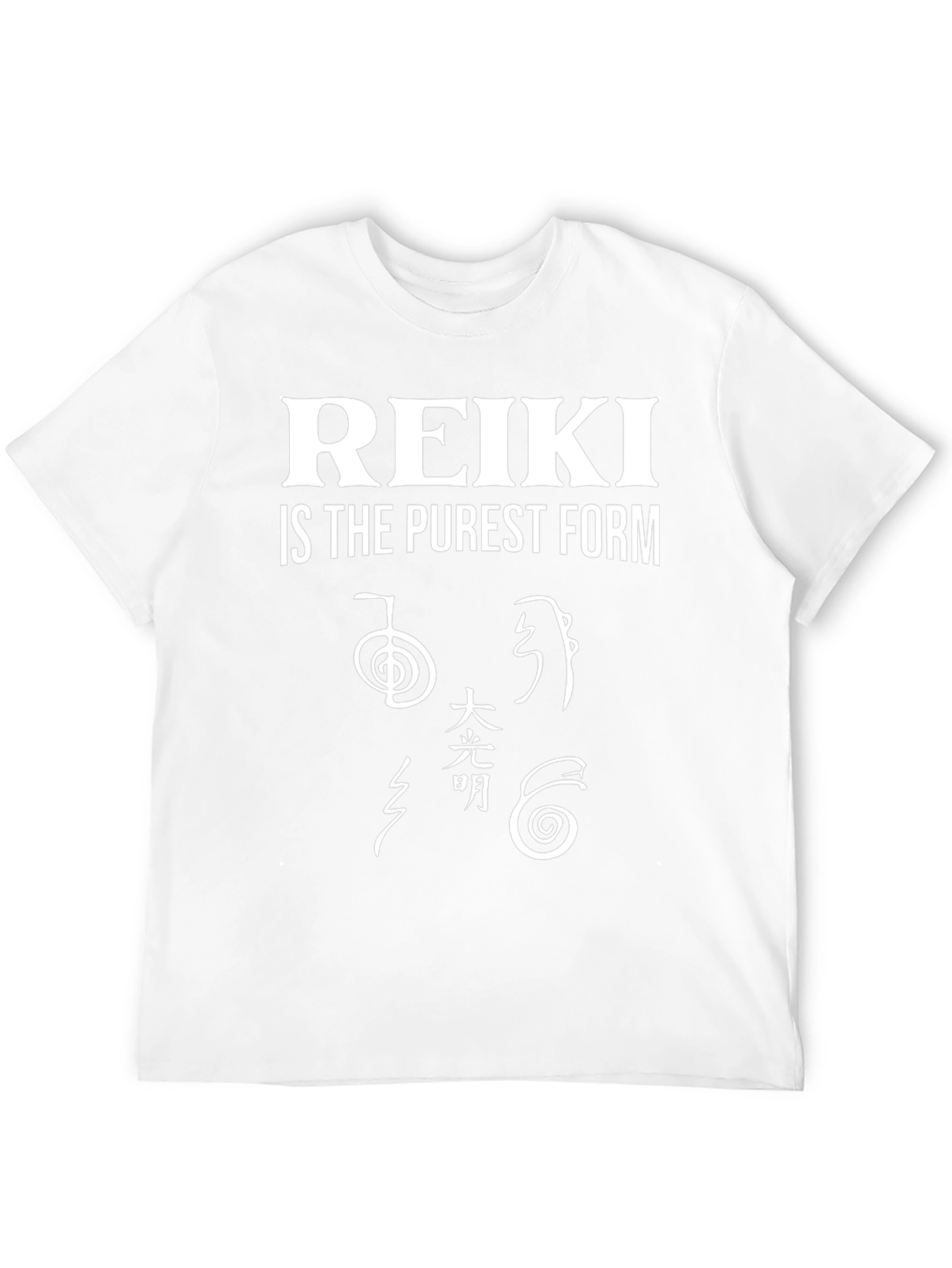 Reiki Is The Purest Form Black Graphic Tee