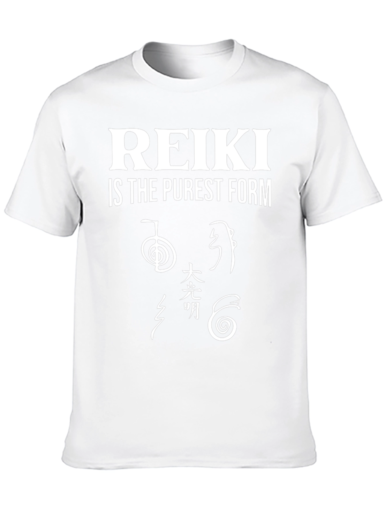 Reiki Is The Purest Form Black Graphic Tee