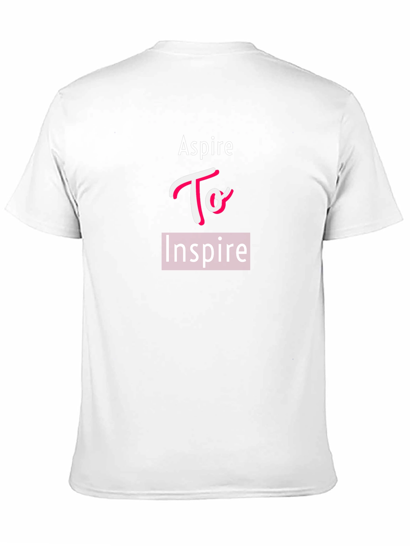 Aspire To Inspire Black Graphic Tee