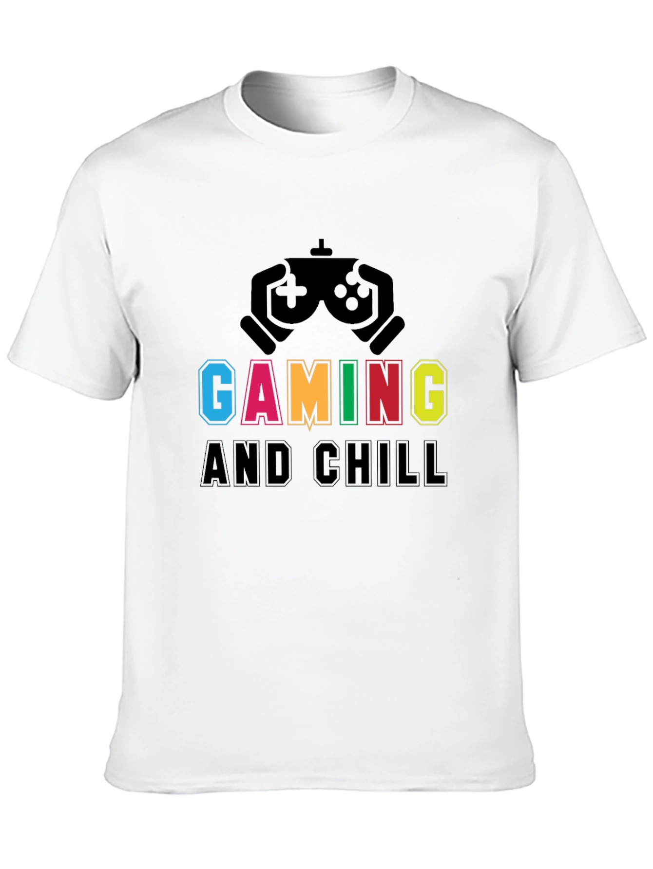 Gaming and Chill T-Shirt - Black