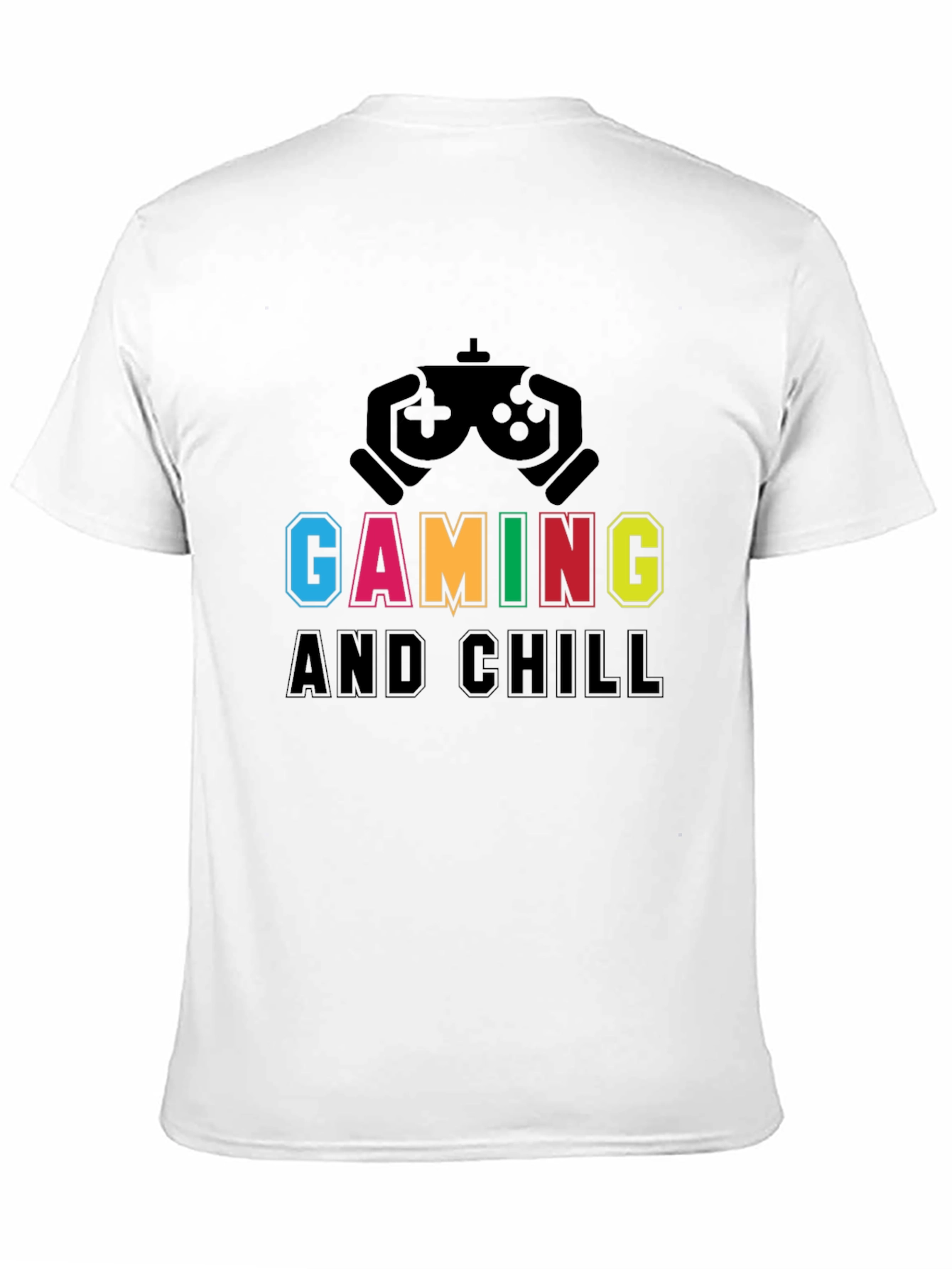 Gaming and Chill T-Shirt - Black