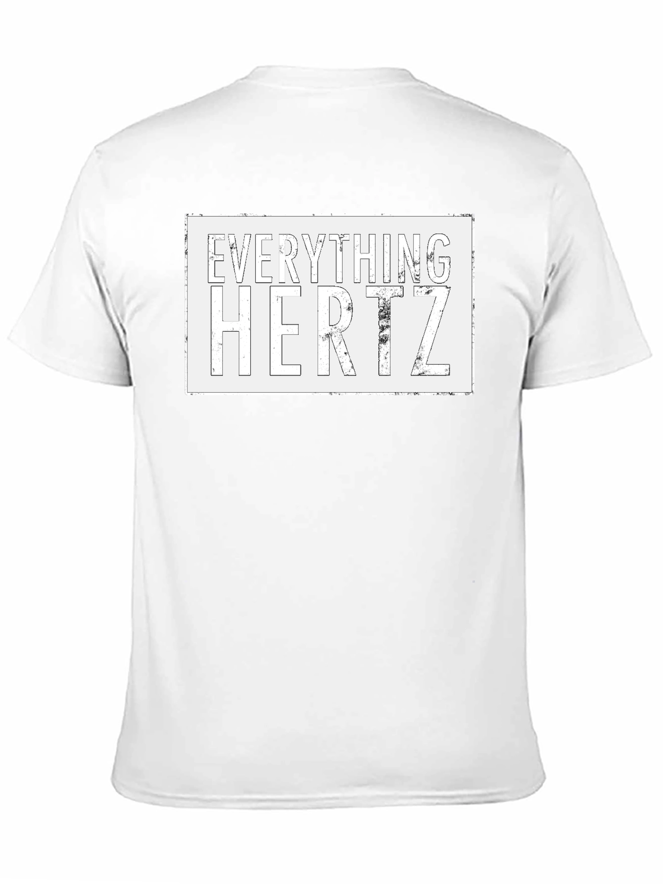 Everything Hertz Black Graphic Tee