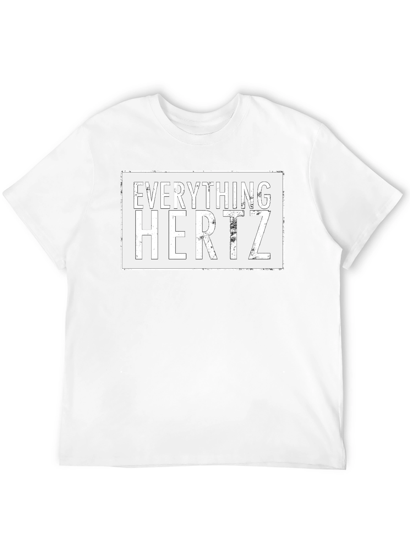 Everything Hertz Black Graphic Tee