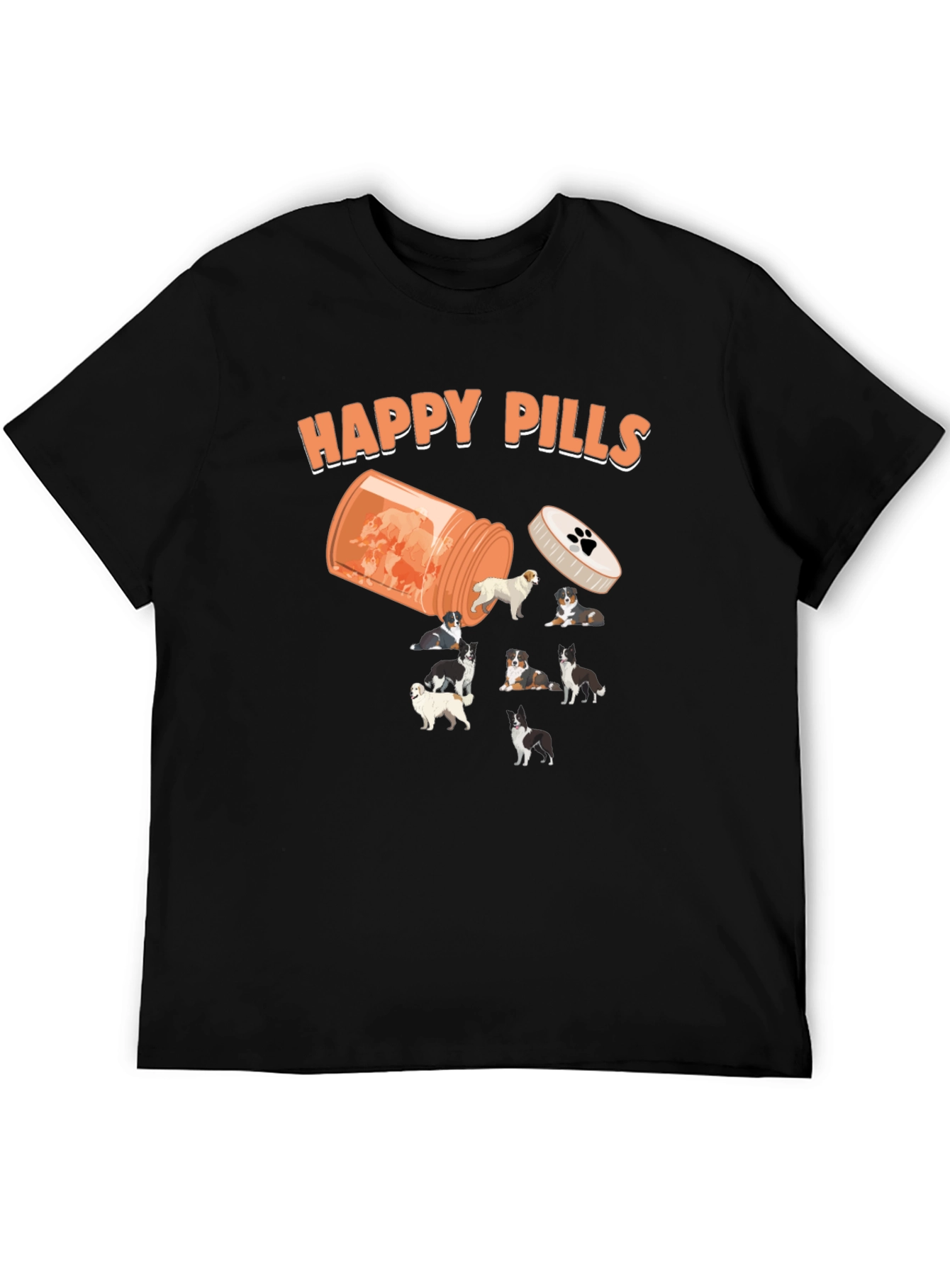 Happy Pills Dogs T-Shirt