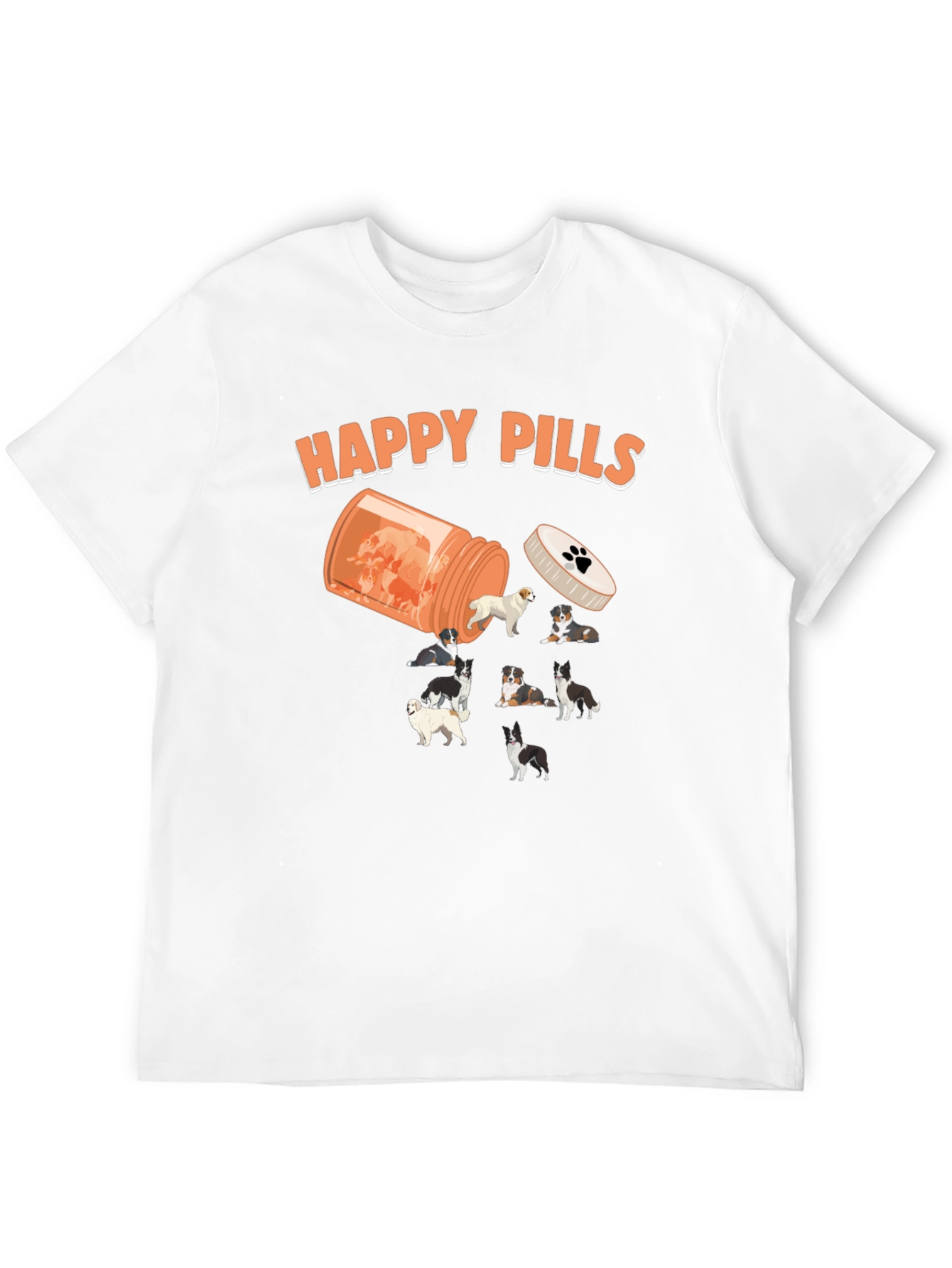 Happy Pills Dogs T-Shirt