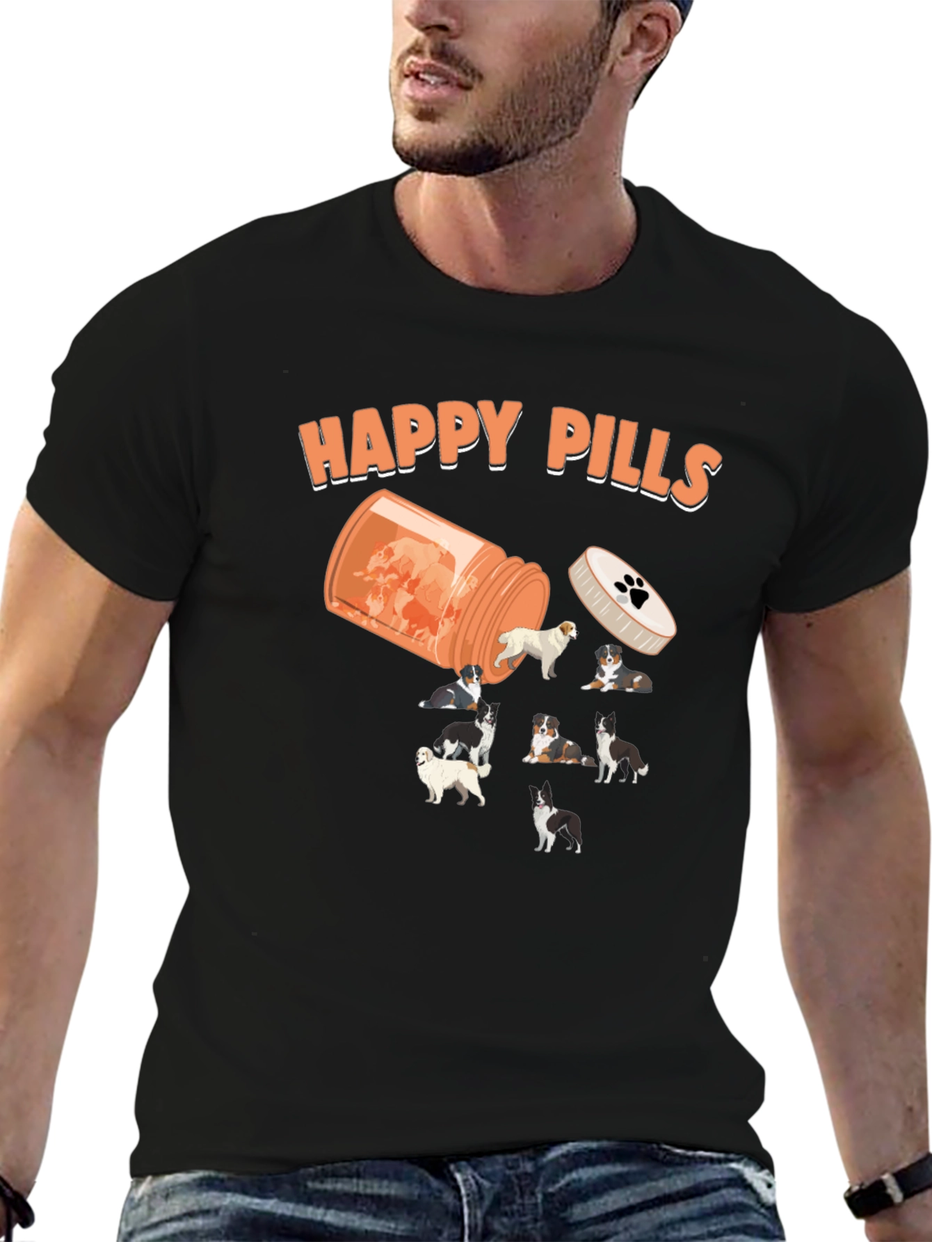 Happy Pills Dogs T-Shirt