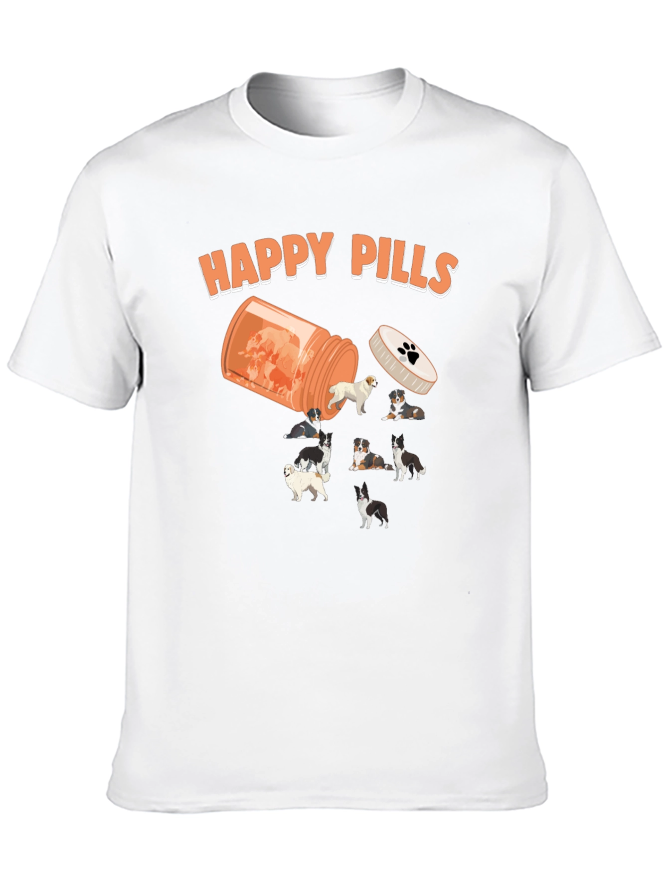 Happy Pills Dogs T-Shirt
