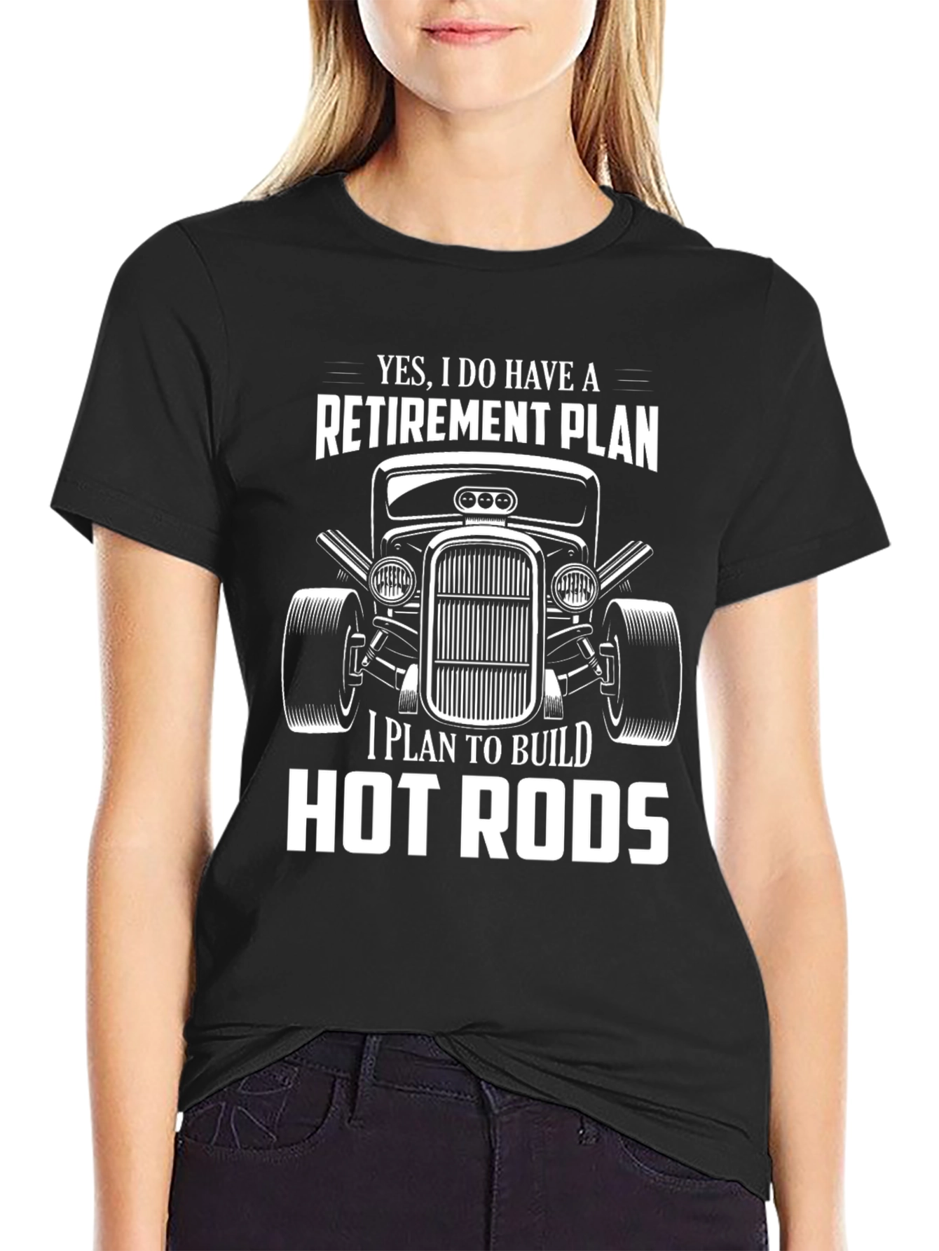 Retirement Plan Hot Rods T-Shirt
