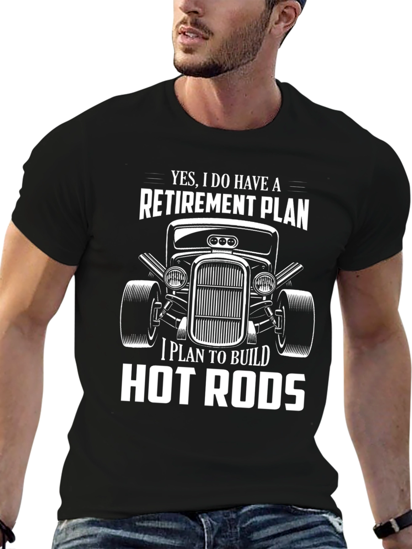 Retirement Plan Hot Rods T-Shirt