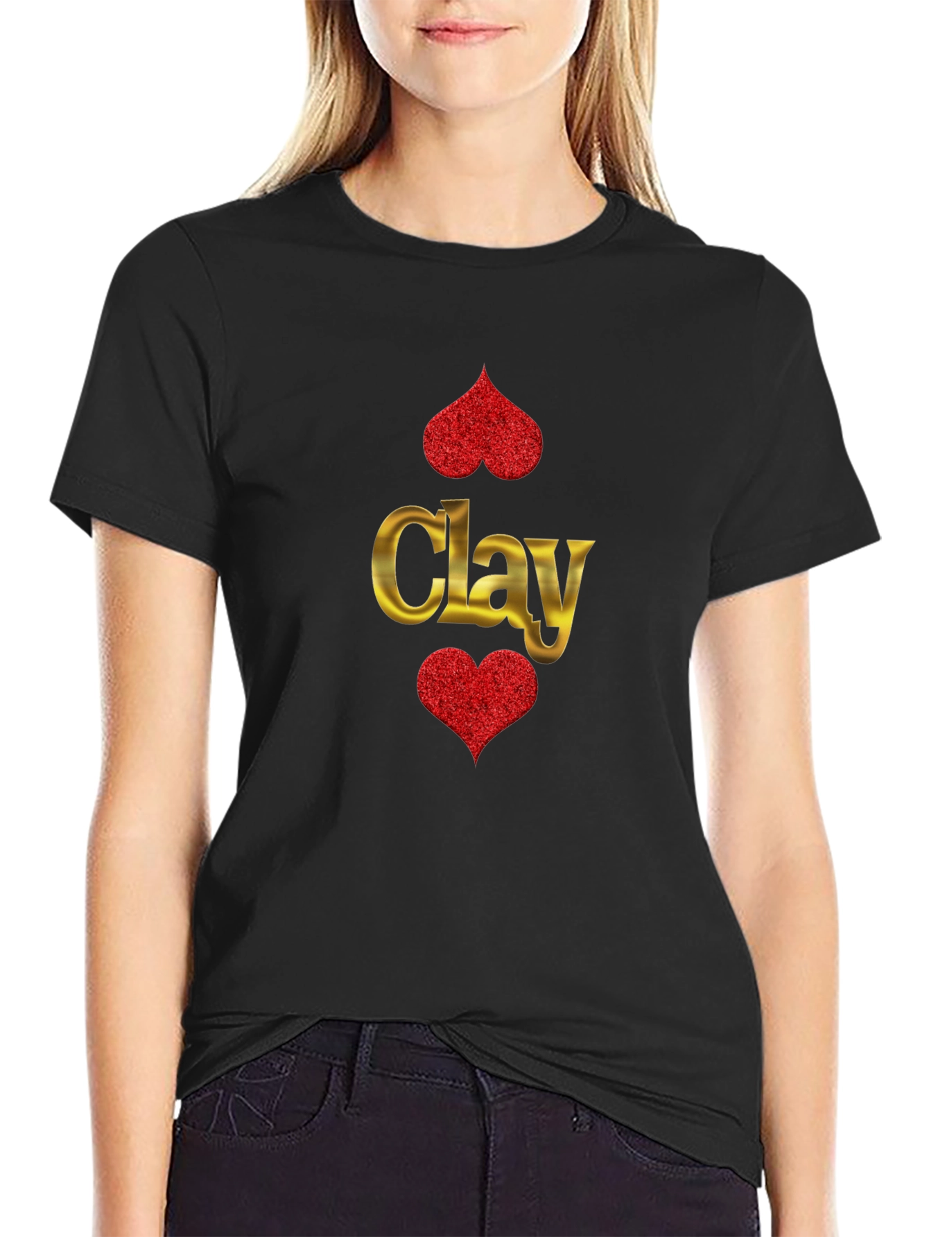 Clay Ace of Hearts Graphic Tee