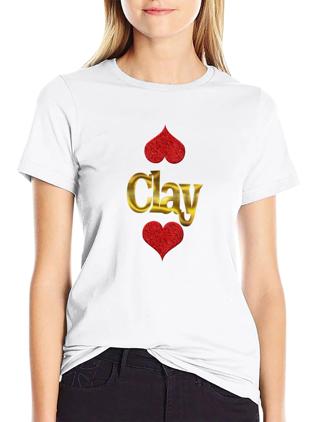 Clay Ace of Hearts Graphic Tee