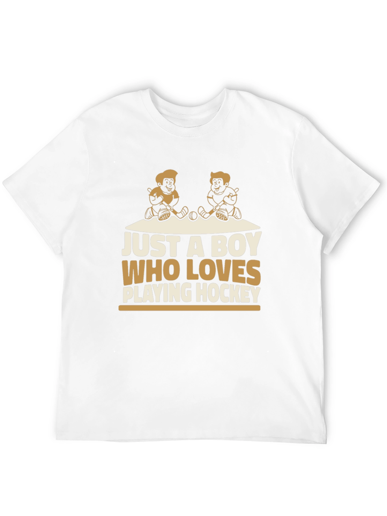 Just a Boy Who Loves Playing Hockey T-Shirt