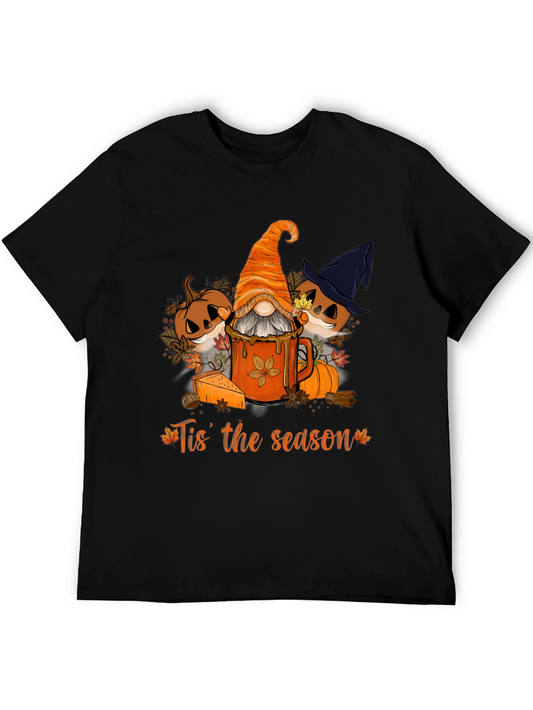 Fall Gnome Tis the Season Graphic Tee