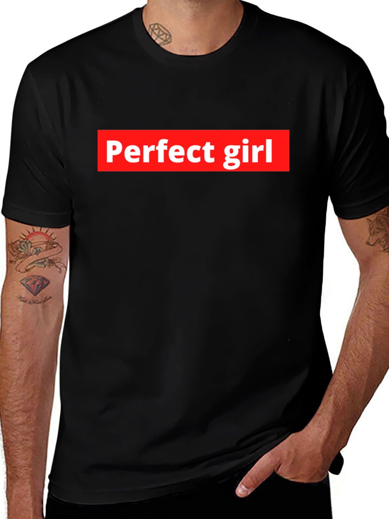 Perfect Girl Graphic Tee - Bold Statement Shirt