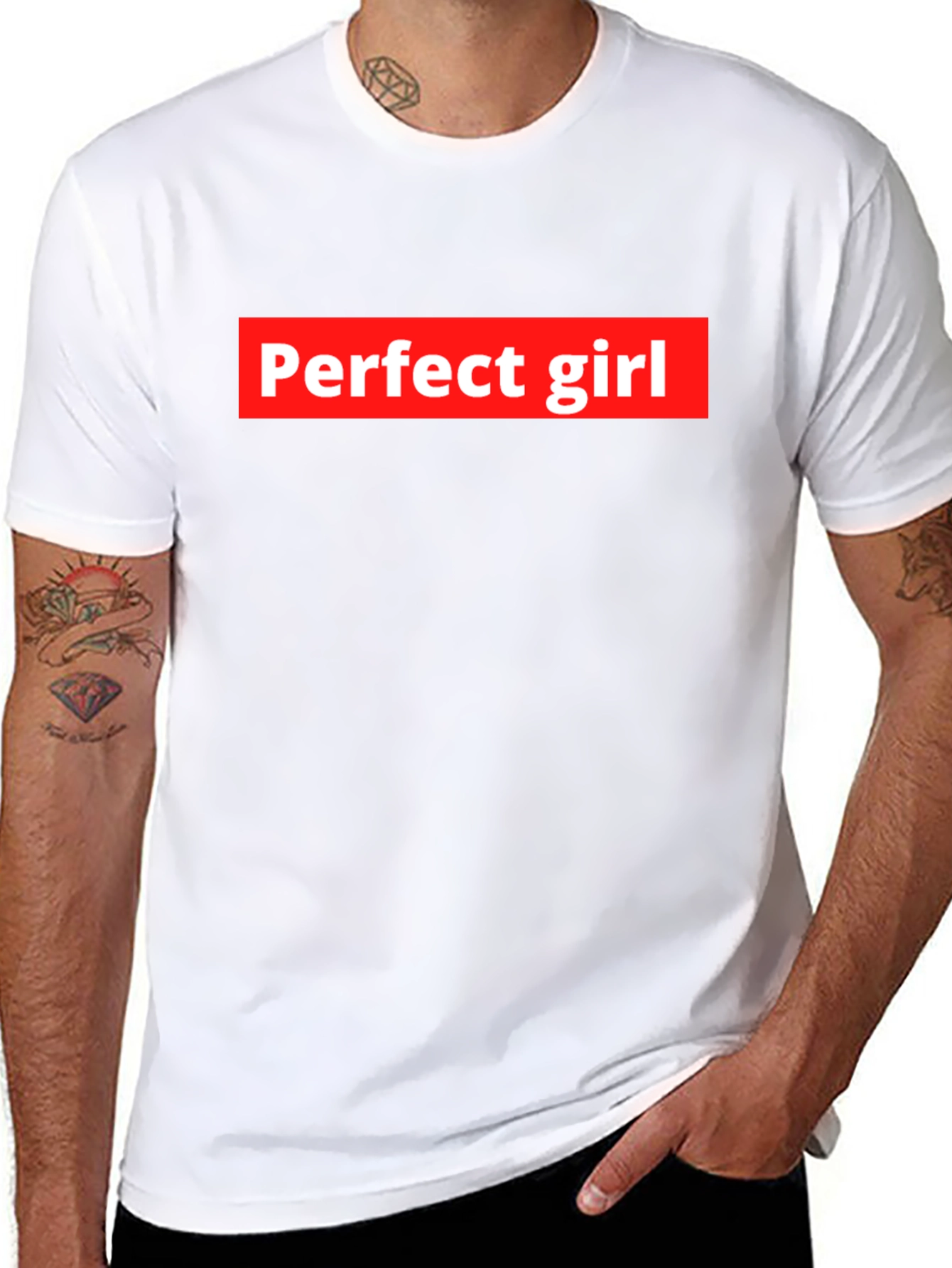 Perfect Girl Graphic Tee - Bold Statement Shirt