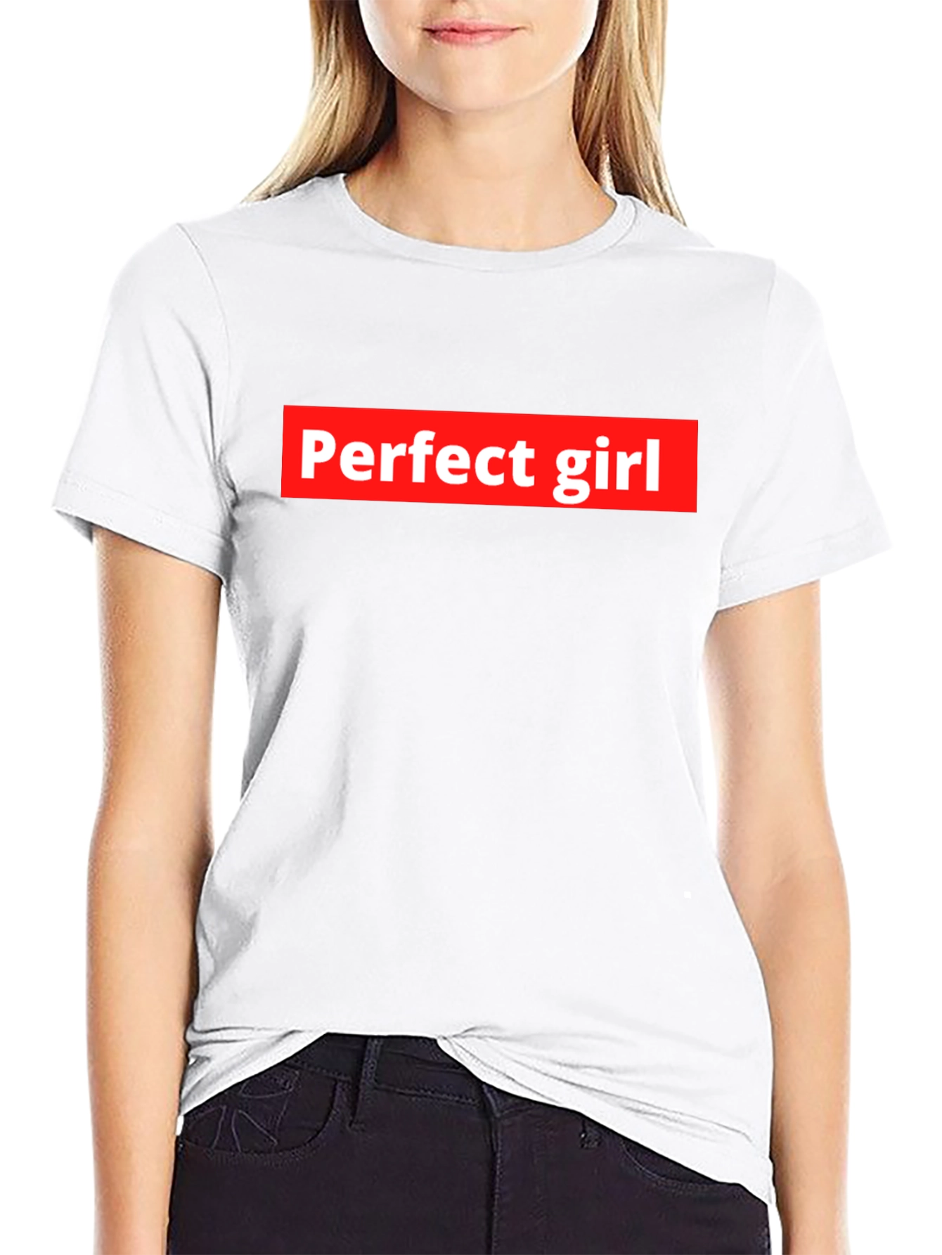 Perfect Girl Graphic Tee - Bold Statement Shirt
