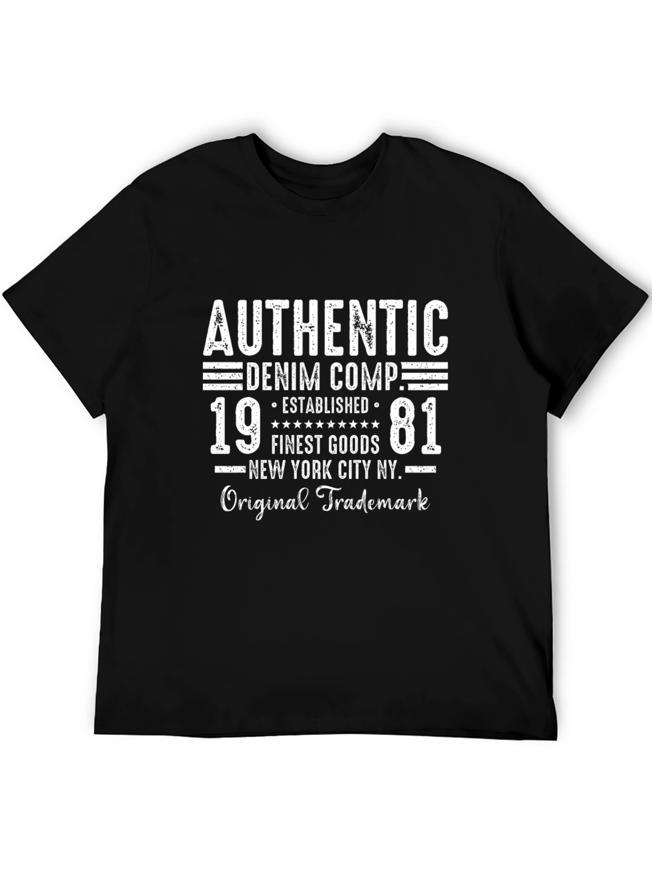Authentic Denim Comp. 1981 T-Shirt